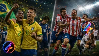 Brazil edge past Japan, Germany stunned by Paraguay