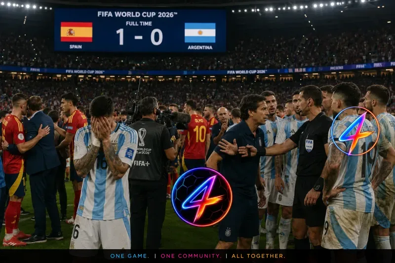 L'Argentina continua a lottare con la finale dei Mondiali: scuse dopo lo scontro, mentre migliaia di tifosi chiedono un replay