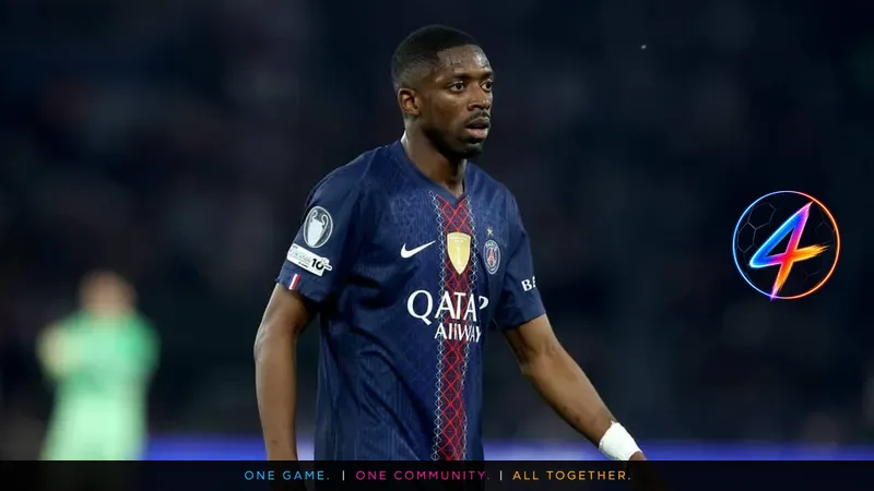 Ousmane Dembélé si ritira prima della finale di Champions League