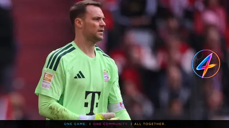Manuel Neuer escluso dalla finale di DFB-Pokal contro il VfB Stoccarda