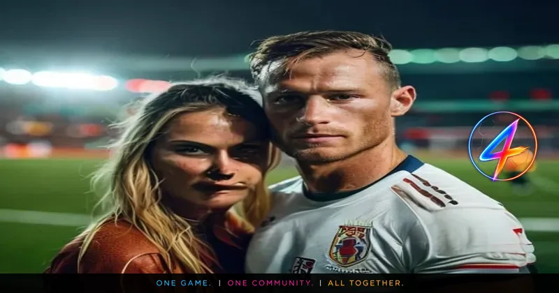 Simon Mignolet si ritira dopo 20 anni di carriera con la moglie Jasmien Claes