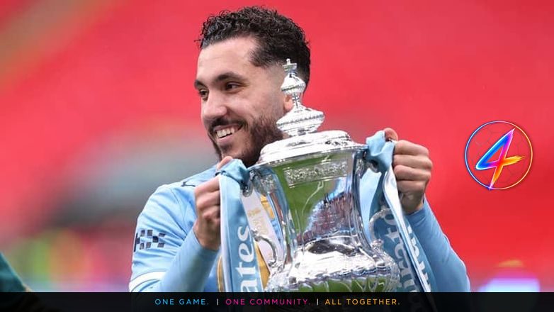 Rayan Cherki lifts FA Cup, snaps selfie with Prince William