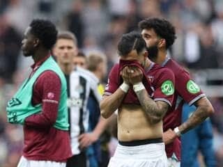 West Ham lose 3-1 at Newcastle, face relegation risk