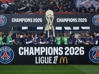 PSG Lift Ligue 1 Trophy in Intimate Ceremony Before Paris FC Match