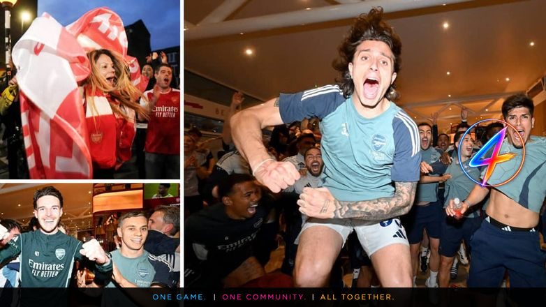 Arsenal clinch first Premier League title since 2004