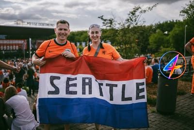 Ronald Koeman leidt training van Nederlands elftal in New York