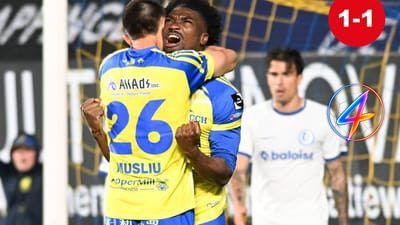 AA Gent Leads Early, STVV Equalises via Mbe Soh