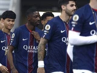 Ousmane Dembélé remplacé tôt lors du match du PSG