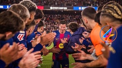 Robert Lewandowski deja el Barcelona con récord de 119 goles