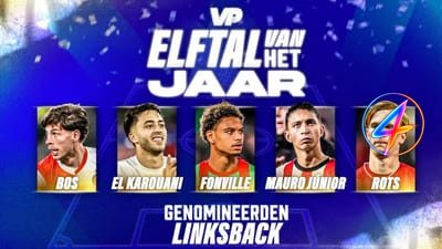 VP Announces Eredivisie Team of the Year Left-Back Nominees