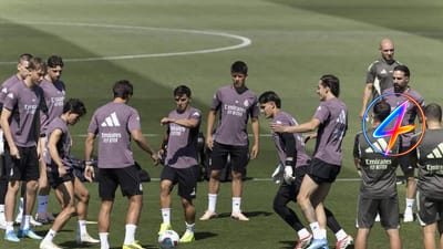 Real Madrid Train for Athletic Match with Five Absences